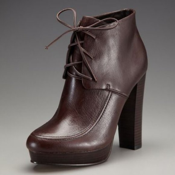 Kelsi Dagger "Evonna" Leather Booties - Picture 1 of 11